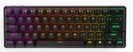 SteelSeries Gaming Keyboard Apex Pro Mini Gaming keyboard RGB LED light US Wired OmniPoint Adjustable Mechanical Switch