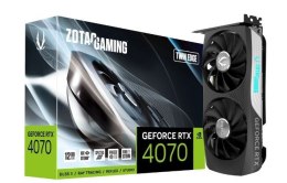 ZOTAC Karta graficzna GeForce RTX 4070 TWIN EDGE 12GB GDDR6X 192bit 3DP