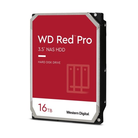 Dysk HDD WD Red Pro WD161KFGX (16 TB ; 3.5"; 512 MB; 7200 obr/min) (WYPRZEDAŻ)