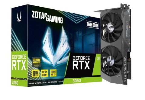 ZOTAC Karta graficzna GeForce RTX 3050 Twin Edge 8GB GDDR6 128bit 3DP/HDMI