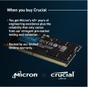 Crucial Pamięć do notebooka DDR5 SODIMM 32GB(2*16) /5200 CL42 (16Gbit)