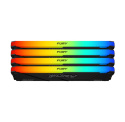 Pamięć DDR4 Kingston Fury Beast RGB 32GB (4x8GB) 3600MHz CL17 1,35V czarna