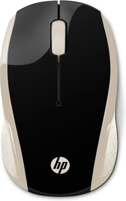 Mysz HP Wireless Mouse 200 Silk Gold bezprzewodowa czarno0złota 2HU83AA