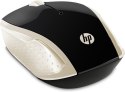 Mysz HP Wireless Mouse 200 Silk Gold bezprzewodowa czarno0złota 2HU83AA