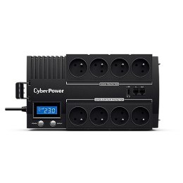 CyberPower Zasilacz awaryjny UPS BR700ELCD-FR 700VA/420W AVR/LCD/8xFR/1xUSB/RJ11/RJ45