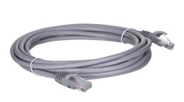 Patchcord UTP A-LAN KKU5SZA3 (RJ45 - RJ45 ; 3m; UTP; kat. 5e; kolor szary)