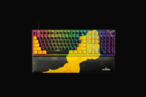 Razer Huntsman V2 Gaming keyboard Optical Razer Linear Optical Switches Gen-2; Doubleshot ABS keycaps; Sound Dampening Foam US W