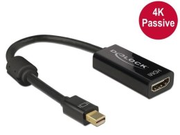 Delock ADAPTER DISPLAYPORT MINI 1.2->HDMI(F) 4K 20cm