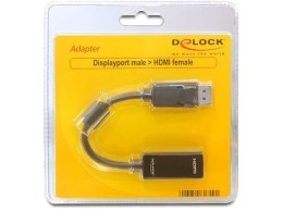 Delock Adapter Displayport(M)->HDMI-I(F)(24+5) 20cm