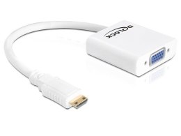 Delock Adapter Mini HDMI-C(M)->VGA(F)