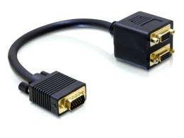 Delock Adapter VGA(M)->2xVGA(F)