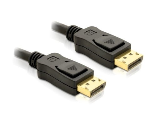 Delock Kabel Displayport M/M 1M Gold