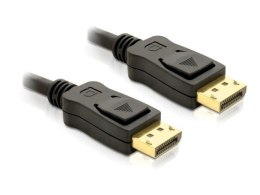 Delock Kabel Displayport M/M 2m Gold