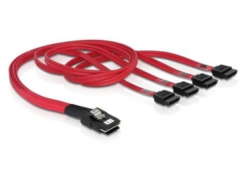 Delock Kabel SAS 36PIN MINI SFF8087->4xSATA 7PIN 50cm