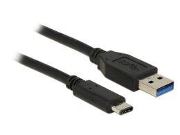 Delock Kabel USB Type-C(M)-USB 3.1 (AM) 1m black