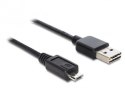 Delock Kabel USB micro-B(M)->A(M) EASY-USB 2.0 2m