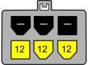 Delock Kabel rozdzielacz zasilania 2xHDD/1xPCI Express 6Pin