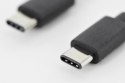 Digitus Kabel połączeniowy USB 2.0 HighSpeed Typ USB C/USB C M/M czarny 1,8m