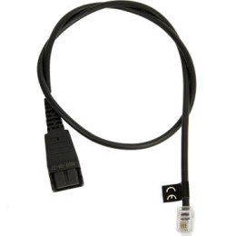 Jabra QD Cord to RJ10 straight 0,5m