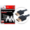 Maclean Przewód HDMI - HDMI SLIM 2m v1.4 MCTV-702