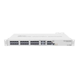 Switch zarządzalny MikroTik CRS317-1G-16S+RM 16xSFP+ 1x1GbE