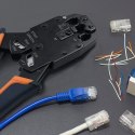 Qoltec Zaciskarka złączy modularnych | RJ45 | RJ11