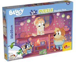 Lisciani Puzzle dwustronne 24 elementów Bluey