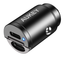 AUKEY ŁADOWARKA SAMOCHODOWA CC-A4 30W 6A 2XUSB-C