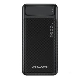 AWEI Powerbank 10000mAh P5K 2xUSB 2,1A Czarny