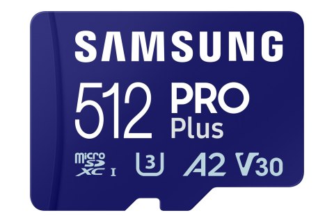 SAMSUNG Pamiec Micro SD 512GB PRO Plus z