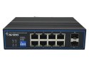 AVIZIO SWITCH NIEZARZĄDZALNY 8 PORTÓW RJ45 POE 1GB/S + 2 PORTY SFP UPLINK 1GB/S (BUDŻET MOCY 96W)