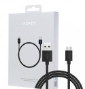 AUKEY CB-D9 Black szybki kabel Quick Charge micro USB-USB | 2m | 480 Mbps