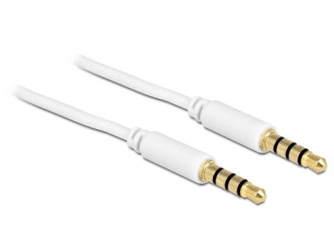 Delock Kabel Audio Jack 4PIN M/M 1M Apple