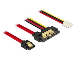 Delock Kabel SATA III 22Pin -> 7Pin + 4Pin Floppy 30cm