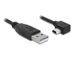 Delock Kabel USB 2.0 AM -> USB mini 5PIN kątowy 5m