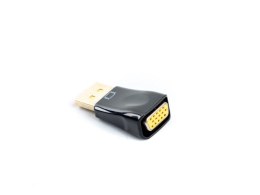 LANBERG Adapter DisplayPort (M) -> VGA 15 pin (F) czarny