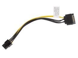 LANBERG Kabel SATA zasilający - PCI Express 6Pin 20cm