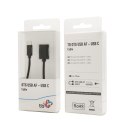 TB Kabel OTG USB AF - USB C 15cm czarny