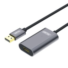 Unitek Przedłużacz USB 2.0 10m; AM-AF,PREMIUM; Y-272