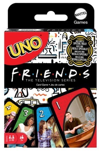 Mattel Gra Karty UNO Friends