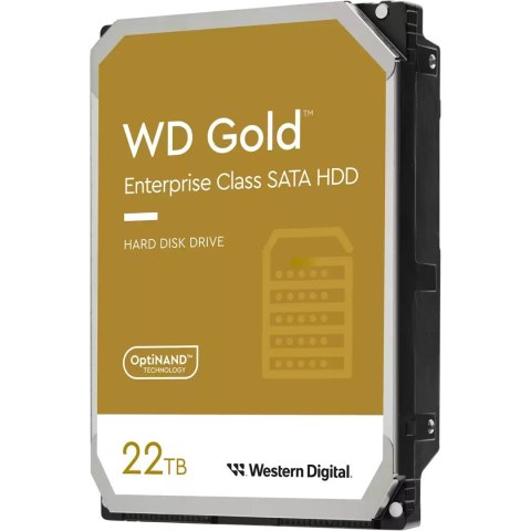 Dysk HDD WD Gold WD221KRYZ (22 TB ; 3.5"; 512 MB; 7200 obr/min) (WYPRZEDAŻ)