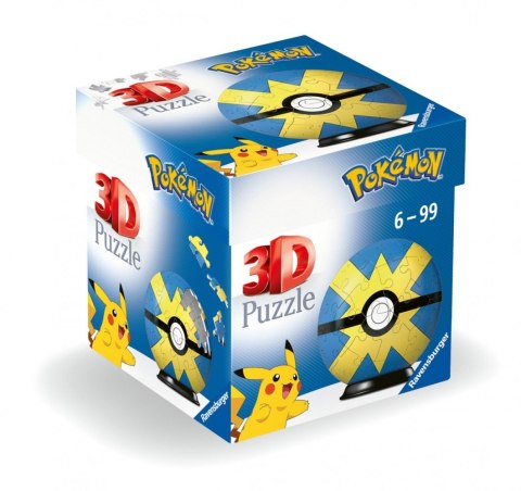 Ravensburger Polska Puzzle 3D Kula Pokemon Quick Ball