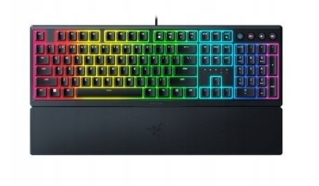 Razer Gaming Keyboard Ornata V3 Gaming keyboard Durable spill-resistant design; Cable routing options; Razer Synapse enabled; Fu