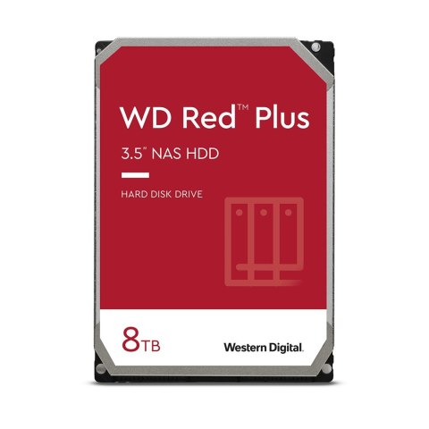 Dysk twardy HDD WD Red Plus 8TB 3,5" SATA WD80EFPX