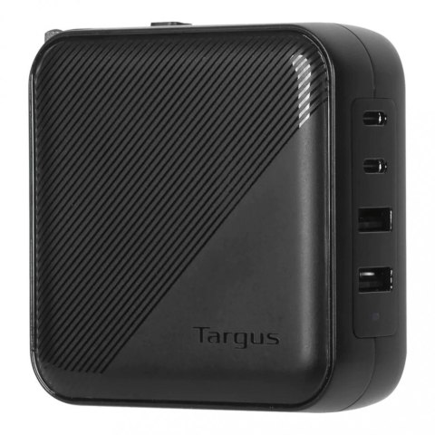 Targus Ładowarka ścienna 100W GaN Black USB-A x2 and USB-C x2