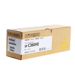 Ricoh Toner SP C360 HC 408187 Yellow