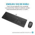 Zestaw klawiatura + mysz HP 230 Wireless Mouse and Keyboard Combo bezprzewodowe czarne 18H24AA