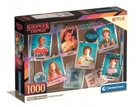 Clementoni Puzzle 1000 elementów Compact Netflix Stranger Things