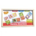 Smily Play Gra Domino drewniane Farma