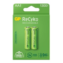 Akumulatorki AA / R6 GP ReCyko 1300 Series Ni-MH 1300mAh - 2 sztuki